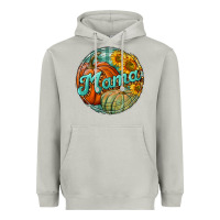 Moon Dust pumpkin mama with background Heavyweight Hoodie - BundleAndBundleShop