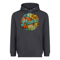 Smoke pumpkin mama with background Heavyweight Hoodie - BundleAndBundleShop