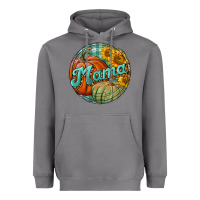 Storm pumpkin mama with background Heavyweight Hoodie - BundleAndBundleShop