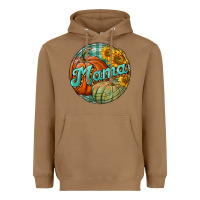 Toasted Coconut pumpkin mama with background Heavyweight Hoodie - BundleAndBundleShop