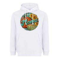 White pumpkin mama with background Heavyweight Hoodie - BundleAndBundleShop