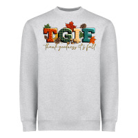 Tgif Thank Goodness Its Fall Heavyweight Sweatshirt | Teevron