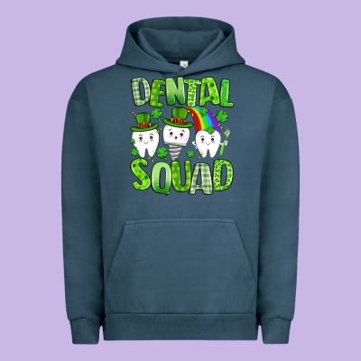 St. Patricks Day Dental Squad Urban Hoodie Designed By Artiststas
