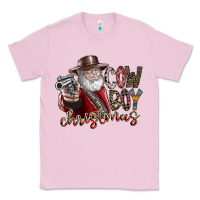 Bubblegum Pink cowboy christmas Classic Tee - SublimationCraftShop