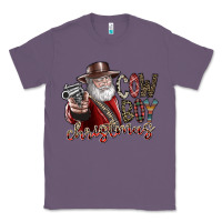 Lavender cowboy christmas Classic Tee - SublimationCraftShop