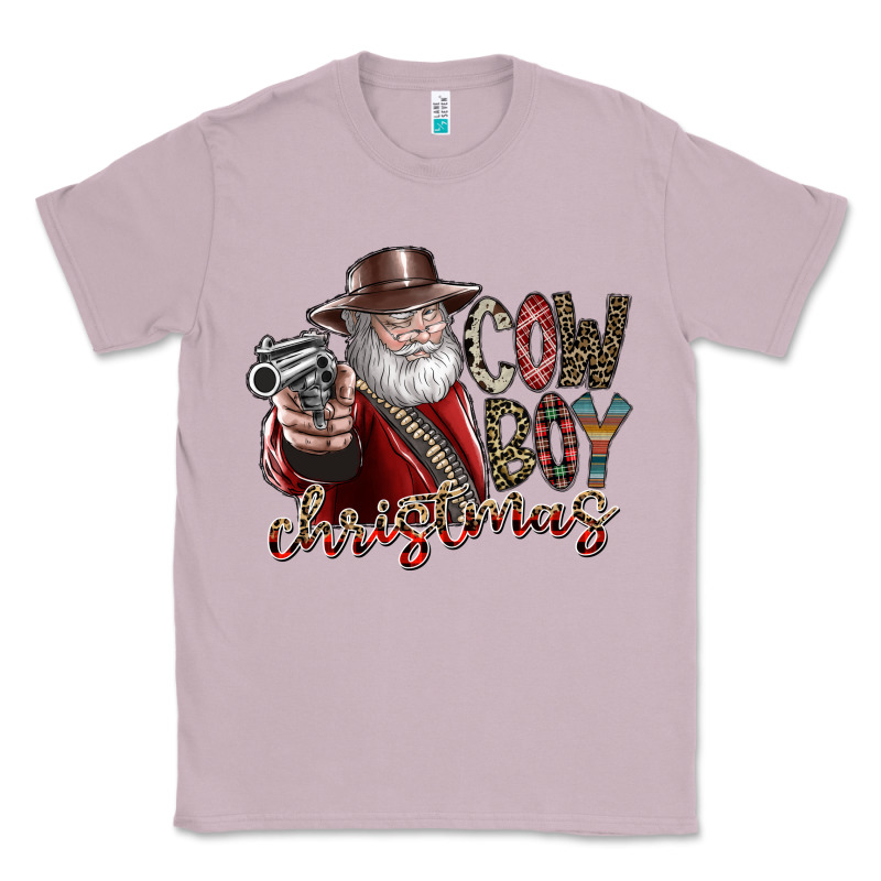 Cowboy Christmas Classic Tee by SublimationCraftShop | Teevron