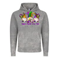 Cloud Rock happy mardi gras y'all gnomes Vintage Hoodie - RanaPortraitStore
