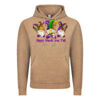 Vintage Coffee happy mardi gras y'all gnomes Vintage Hoodie - RanaPortraitStore