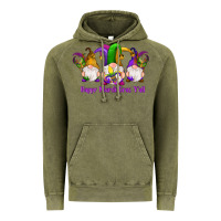 Vintage Olive happy mardi gras y'all gnomes Vintage Hoodie - RanaPortraitStore