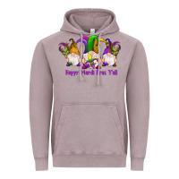 Vintage Zinc happy mardi gras y'all gnomes Vintage Hoodie - RanaPortraitStore