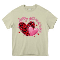 Mossy happy valentine's day hearts Heavy Core Tee - MaliasSmallBusiness