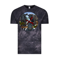 Cloud Black Black Angus Family Vintage Tee - RanaPortraitStore