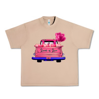 Loads Of Love Valentine's Day Truck Urban Heavy Tee | Teevron