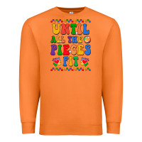 Carrot Until all the pieces fit Premium Sweatshirt - CowhideDigitalArt