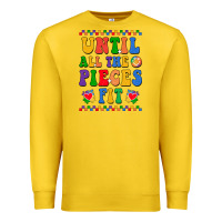 Lemon Until all the pieces fit Premium Sweatshirt - CowhideDigitalArt