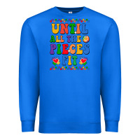 True Royal Until all the pieces fit Premium Sweatshirt - CowhideDigitalArt