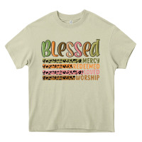 Mossy retro blessed redeemed quotes Heavy Core Tee - MaliasSmallBusiness