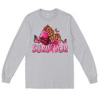 Moon Dust Breast Cancer survivor afro nails Long Sleeve Tee - NancyCooperArtShop