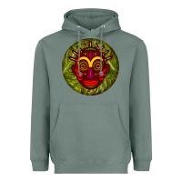Sage african masks round earrings 4 Heavyweight Hoodie - BundleAndBundleShop