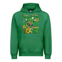 Emerald one lucky nurse Urban Hoodie - Artiststas