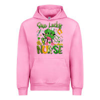 Fuchsia Pink one lucky nurse Urban Hoodie - Artiststas