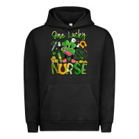 Pigment Black one lucky nurse Urban Hoodie - Artiststas