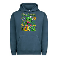 Pigment Midnight Navy one lucky nurse Urban Hoodie - Artiststas