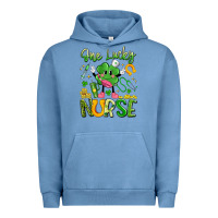 Pigment Pebble Blue one lucky nurse Urban Hoodie - Artiststas