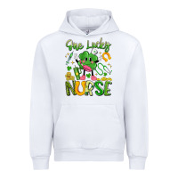 White one lucky nurse Urban Hoodie - Artiststas