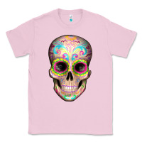 Bubblegum Pink Mexican Skull Classic Tee - Artiststas