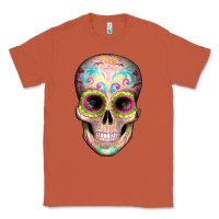 Copper Mexican Skull Classic Tee - Artiststas