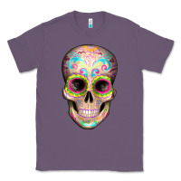 Lavender Mexican Skull Classic Tee - Artiststas