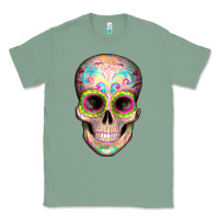 Sage Mexican Skull Classic Tee - Artiststas