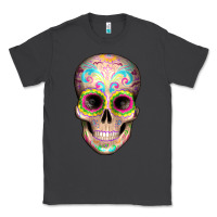 Smoke Mexican Skull Classic Tee - Artiststas
