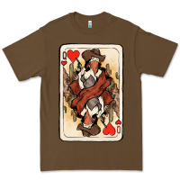 Cacao queen of hearts cowgirl Premium Tee - NancyCooperArtShop