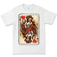 White queen of hearts cowgirl Premium Tee - NancyCooperArtShop