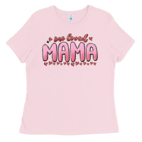 Bubblegum Pink one loved mama Ladies Tee - MaliasSmallBusiness