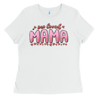White one loved mama Ladies Tee - MaliasSmallBusiness