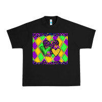 Black mardi gras hearts Urban Heavy Tee - JahusDesignShop