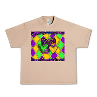 Burro mardi gras hearts Urban Heavy Tee - JahusDesignShop