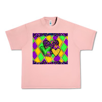 Salmon mardi gras hearts Urban Heavy Tee - JahusDesignShop