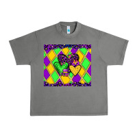 Tornado mardi gras hearts Urban Heavy Tee - JahusDesignShop