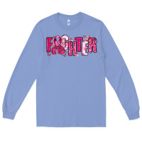 Fighter Breast Cancer Long Sleeve Tee | Teevron