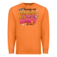 Carrot Being an Assistant Principal is Heart Work Premium Sweatshirt - CowhideDigitalArt
