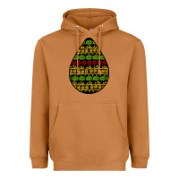 Meerkat african masks teardrop Heavyweight Hoodie - BundleAndBundleShop