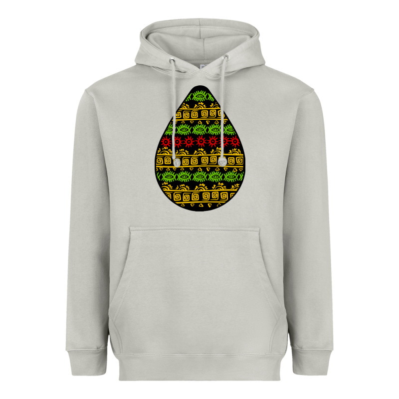 African Masks Teardrop Heavyweight Hoodie by BundleAndBundleShop | Teevron