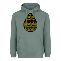 Sage african masks teardrop Heavyweight Hoodie - BundleAndBundleShop