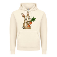 Vintage Artic eastrt bunny carrot Vintage Hoodie - RanaPortraitStore