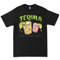 Black tequila cheaper than therapy Premium Tee - MaliasSmallBusiness