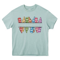 Arona custom crayons Heavy Core Tee - MaliasSmallBusiness